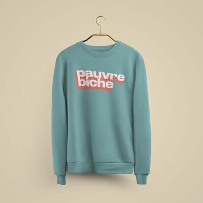 Biche House Teal Sweater