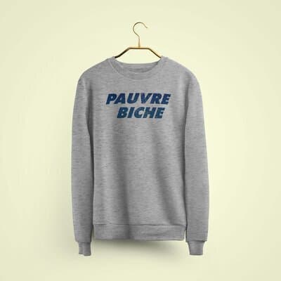 Plastique Biche Gray Sweater