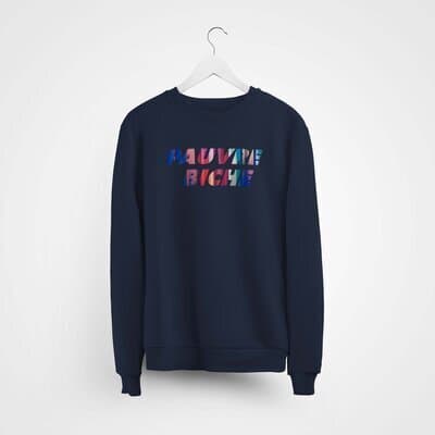 Plastique Biche Navy Sweater